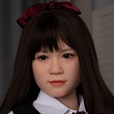WAXDOLL ロリ系ラブドール 新型 154cm Aカップ #GB42-1 ヘッド フルシリコン製 人気等身大リアルドール リアルメイク付き