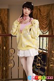 WAXDOLL ロリ系ラブドール 新型 154cm Aカップ #GB42-1 ヘッド フルシリコン製 人気等身大リアルドール リアルメイク付き