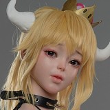 WAXDOLL ロリ系ラブドール 新型 154cm Aカップ #GB42-1 ヘッド フルシリコン製 人気等身大リアルドール リアルメイク付き