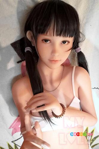 My Loli Waifu Arisa ツインテールの水着少女ラブドール 145cm Aカップ TPE製エロ人形