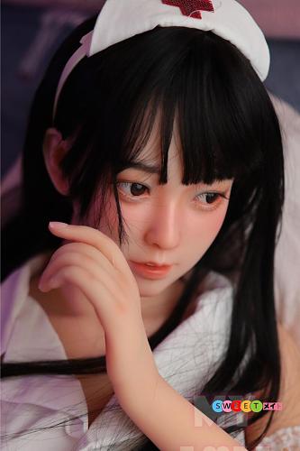 My Loli Waifu 美亜Mia 魅惑的な長髪のナース リアルドール 145cm Aカップ シリコンヘッド+TPEボディ 貧乳セックス人形