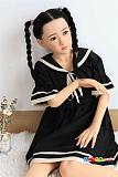 ツインテール JC制服 莉央 貧乳realdoll