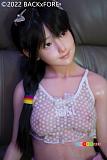笑顔 138cm等身大ラブドール 玲奈 透明ランジェリー