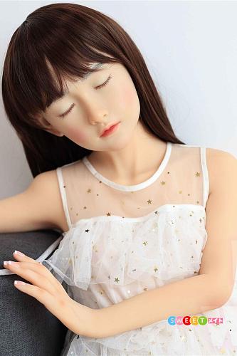 My Loli Waifu 莉子Riko 小学生リアルダッチワイフ 126cm AAカップ シリコンヘッド+TPEボディ