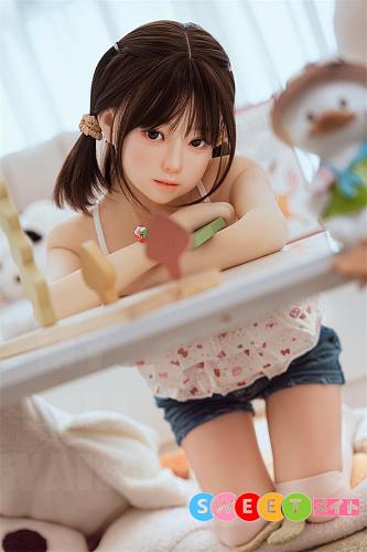 My Loli Waifu Aya 小学生リアルラブドール 126cm AAカップ 貧乳ダッチワイフ シリコンヘッド TPEボディ 小柄な美少女