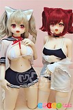Aotume Doll 獣耳娘 アニメラブドール 135cm Gカップ #107ヘッド ドヤ顔 等身大リアルドール 新発売【掲載画像はTPE材質】
