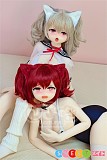 Aotume Doll 獣耳娘 アニメラブドール 135cm Gカップ #110ヘッド テレ顔 等身大リアルドール 新発売【掲載画像はTPE材質】