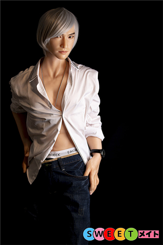 Sino Doll 南石 銀髪男性 ラブドール 160cm 等身大 シリコン 人形 女性用 リアルドール