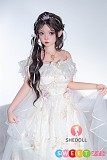 SHEDOLL お姫様 ラブドール 最新作ボディ 145cm Gカップ 洛小乙2.0 (LuoXiaoyi) BJDメイク プリンセス 等身大リアルドール 掲載画像はシリコンヘッド＋TPEボディ