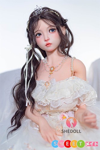 SHEDOLL お姫様 ラブドール 最新作ボディ 145cm Gカップ 洛小乙2.0 (LuoXiaoyi) BJDメイク プリンセス 等身大リアルドール 掲載画像はシリコンヘッド＋TPEボディ