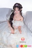 SHEDOLL お姫様 ラブドール 最新作ボディ 145cm Gカップ 洛小乙2.0 (LuoXiaoyi) BJDメイク プリンセス 等身大リアルドール 掲載画像はシリコンヘッド＋TPEボディ