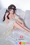 SHEDOLL お姫様 ラブドール 最新作ボディ 145cm Gカップ 洛小乙2.0 (LuoXiaoyi) BJDメイク プリンセス 等身大リアルドール 掲載画像はシリコンヘッド＋TPEボディ