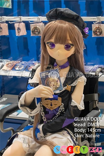 Guavadoll アニメラブドール 145cm Bカップ DM02黑塔 等身大リアルドール ビニールヘッド+TPEボディ