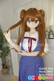 Guavadoll アニメラブドール 145cm Bカップ DM02明日香 等身大ドールビニールヘッド+TPEボディ