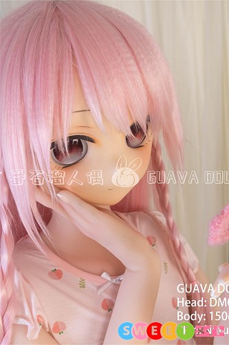Guavadoll アニメラブドール 150cm Aカップ DM02 ピンク髪 等身大ドールビニールヘッド+TPEボディ