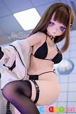 WM Doll アニメラブドール 140cm Bカップ Y011ヘッド 等身大リアルドール【掲載画像はソフトビニール製ヘッド+TPE製ボディー】
