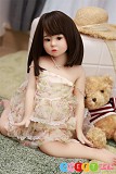 黒髪美少女 ダッチワイフ 軽い 貧乳 AXBDoll 等身 リアルドール シリコン製ヘッド TPEボディ