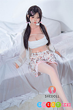 SHEDOLL ラブドール 148cm Dカップ 洛伊2.0(luoyi)ちゃん 小柄な美少女 掲載画像はフルシリコン製＋口開閉機能付き リアルドール