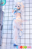 WM Doll アニメラブドール 140cm Bカップ Y012ヘッド【ソフトビニール製ヘッド+シリコン製ボディ】アイドル 等身大リアルドール