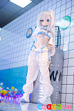 WM Doll アニメラブドール 140cm Bカップ Y012ヘッド【ソフトビニール製ヘッド+シリコン製ボディ】アイドル 等身大リアルドール