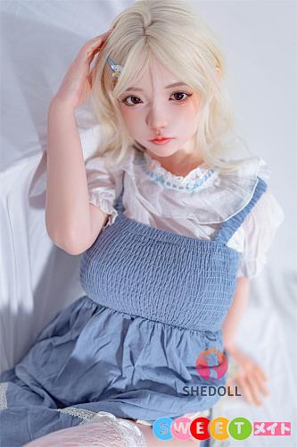 SHEDOLL 小柄な美少女 ラブドール 148cm Dカップ 洛伊2.0(luoyi)ちゃん リアルドール 掲載画像はフルシリコン製＋口開閉機能付き