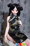 Mini Doll 妃筱 可愛い ミニラブドール 新ボディ60XScm 普乳 シリコンボディ セックス可能 チャイナドレス ボディ選択可 リアルドール