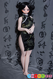 Mini Doll 妃筱 可愛い ミニラブドール 新ボディ60XScm 普乳 シリコンボディ セックス可能 チャイナドレス ボディ選択可 リアルドール