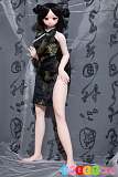 Mini Doll 妃筱 可愛い ミニラブドール 新ボディ60XScm 普乳 シリコンボディ セックス可能 チャイナドレス ボディ選択可 リアルドール