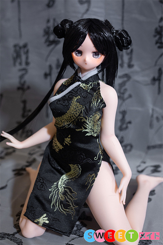 Mini Doll 妃筱 可愛い ミニラブドール 新ボディ60XScm 普乳 シリコンボディ セックス可能 チャイナドレス ボディ選択可 リアルドール