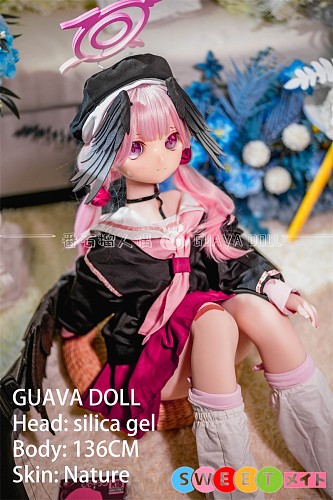 Guavadoll 小春ソフトビニールヘッド+TPEボディ 可愛いアニメドール 136cm AAカップ