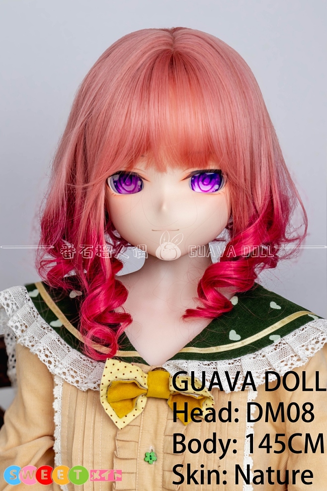 Guavadoll アニメラブドール 145cm Bカップ DM08 等身大ドールビニールヘッド+TPEボディ