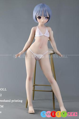 Guavadoll DM02 ビニールヘッド+TPEボディ 可愛いアニメドール 136cm AAカップ