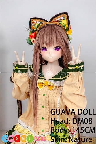 Guavadoll アニメラブドール 145cm Bカップ DM08 等身大ドール ビニールヘッド＋TPEボディ