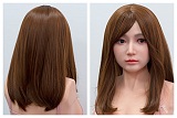 Top-Sino Doll アートワークカスタム版 T33 米糕 熟女美人ラブドール 169cm Gカップ巨乳 ダッチワイフ フルシリコン製 sex doll