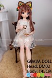 Guavadoll アニメラブドール 145cm Aカップ DM02 等身大リアルドールビニールヘッド＋TPEボディ