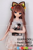 Guavadoll アニメラブドール 145cm Aカップ DM02 等身大リアルドールビニールヘッド＋TPEボディ