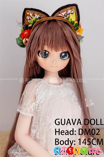 Guavadoll アニメラブドール 145cm Aカップ DM02 等身大リアルドールビニールヘッド＋TPEボディ