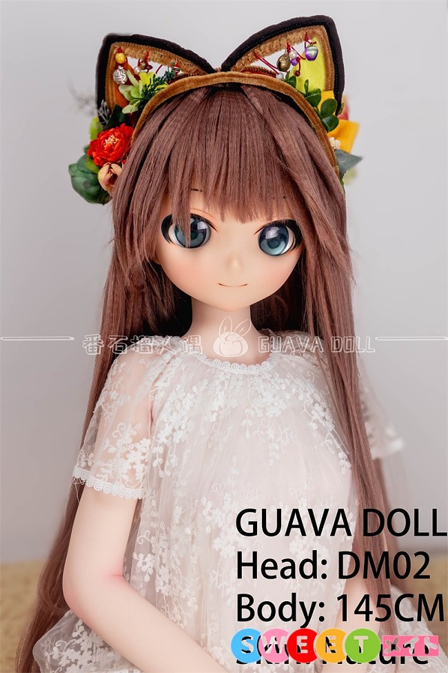 Guavadoll アニメラブドール 145cm Aカップ DM02 等身大リアルドールビニールヘッド+TPEボディ