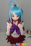 Mini Doll 阿库娅 可愛い ミニラブドール 60cm 普乳 セックス可能 ロリ等身大リアルドール ビニールヘッド＋シリコンボディ