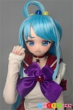 Mini Doll 阿库娅 可愛い ミニラブドール 60cm 普乳 セックス可能 ロリ等身大リアルドール ビニールヘッド＋シリコンボディ