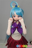 Mini Doll 阿库娅 可愛い ミニラブドール 60cm 普乳 セックス可能 ロリ等身大リアルドール ビニールヘッド＋シリコンボディ