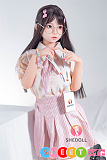 SHEDOLL ラブドール 148cm Dカップ 洛小夕2.0ちゃん フルシリコン製 等身大リアルドール 掲載画像は模擬口腔＋オーラル機能＋顎関節ありの軟質ヘッド