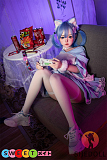 SHEDOLL リアルドール 148cm Dカップ 朵朵2.0ちゃん 掲載画像は模擬口腔付きのシリコンヘッド+TPEボディ ラブドール