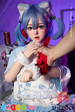 SHEDOLL リアルドール 148cm Dカップ 朵朵2.0ちゃん 掲載画像は模擬口腔付きのシリコンヘッド+TPEボディ ラブドール