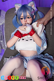 SHEDOLL リアルドール 148cm Dカップ 朵朵2.0ちゃん 掲載画像は模擬口腔付きのシリコンヘッド+TPEボディ ラブドール