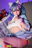 SHEDOLL リアルドール 148cm Dカップ 朵朵2.0ちゃん 掲載画像は模擬口腔付きのシリコンヘッド+TPEボディ ラブドール