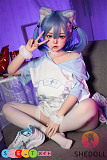 SHEDOLL リアルドール 148cm Dカップ 朵朵2.0ちゃん 掲載画像は模擬口腔付きのシリコンヘッド+TPEボディ ラブドール