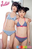 J-cute 133cm 貧乳 AGD07唯&AGD08 美郁 149cm 貧乳 妹系リアルドール フルシリコン製