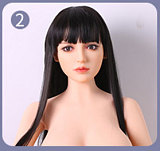 Qita Doll 诺拉 166cm Cカップ フェイシャルEX機能&口開閉選択可能 等身大 ラブドール フルシリコン製