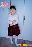 J-cute 唯 貧乳 AGD07 133cm リアルドール 宣伝画像は髪の毛の植毛 フルシリコン製